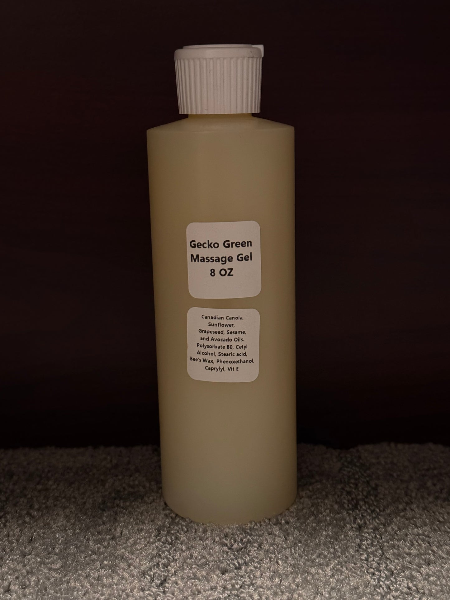Gecko Green Massage Gel