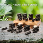 40 pcs Hot Stone Set for Body Massage with Bamboo Box