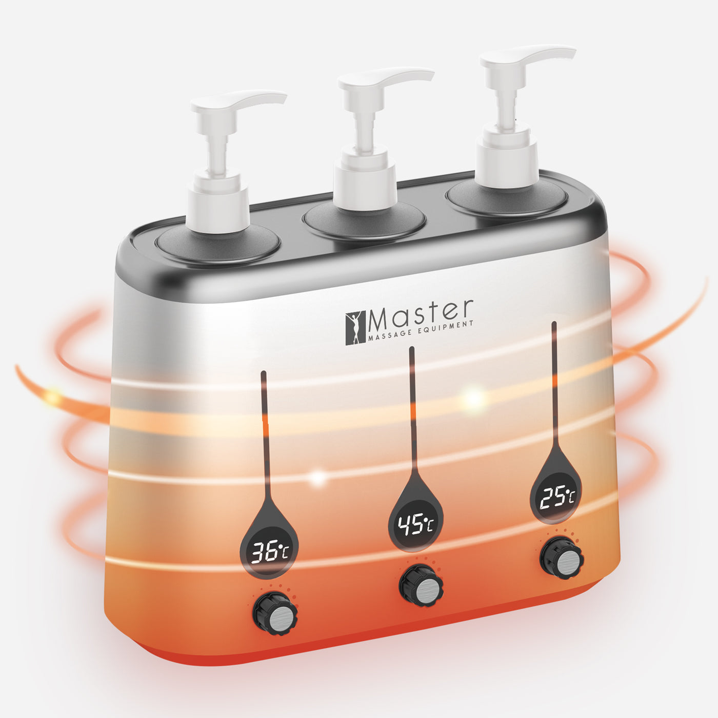 Master Massage Gen-II 3-bottles Oil Warmer