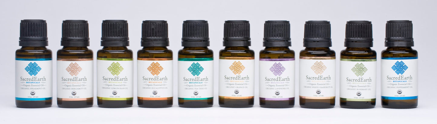 Sacred Earth Organic Essential Oils