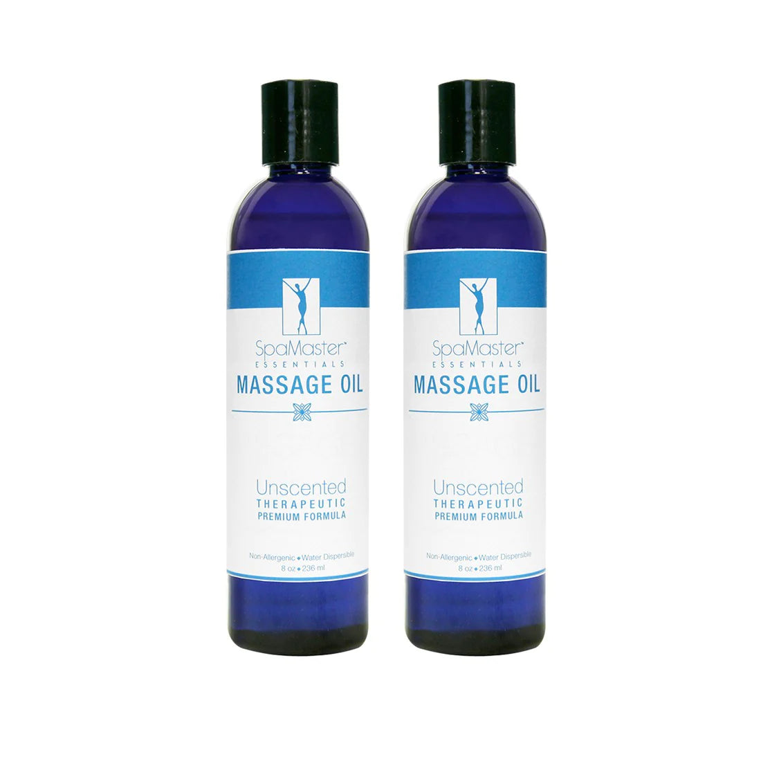 Master Massage - Organic & Unscented Water-Soluble Blend Massage Oil