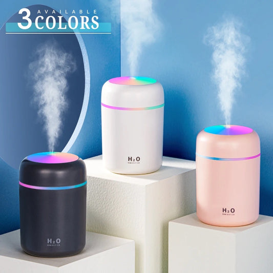 USB Colorful Humidifier (Aromatherapy Diffuser)