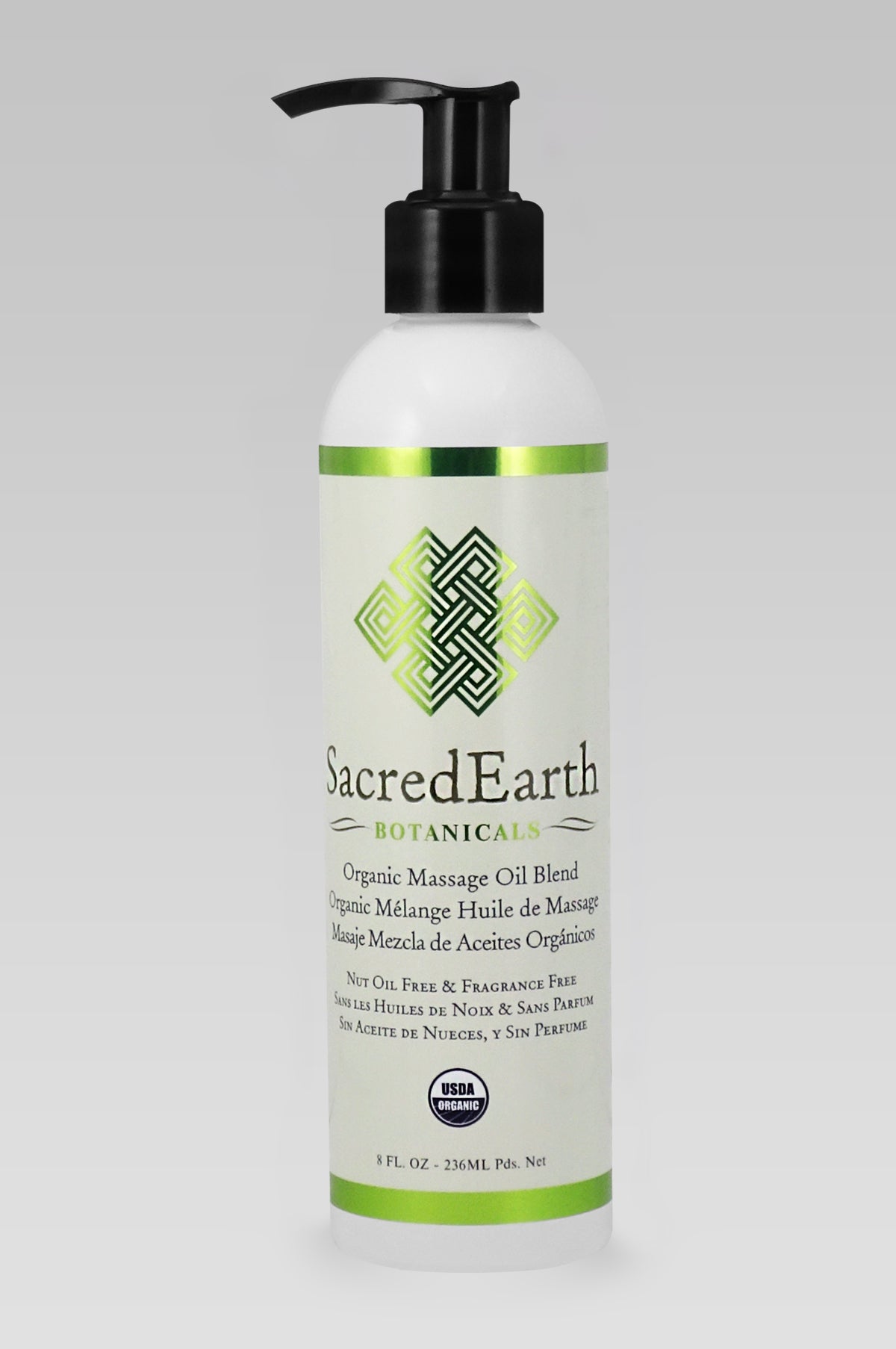 SacredEarth Botanicals® Organic Massage Oil Blend