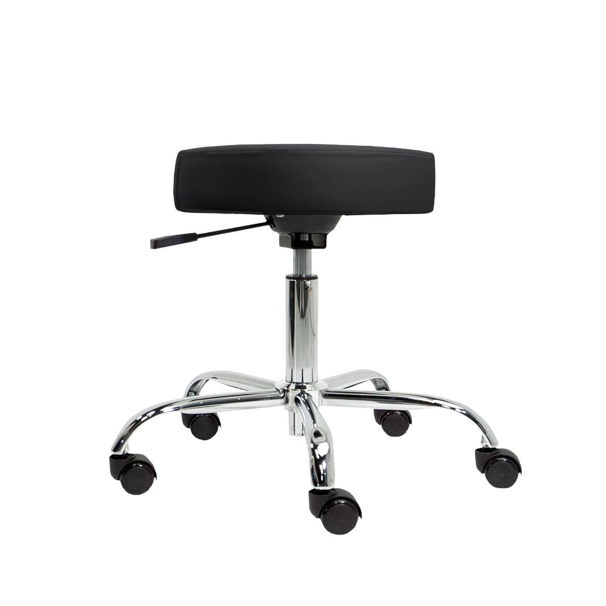 Pneumatic Rolling Massage Stool (optional backrest) *choose backrest option