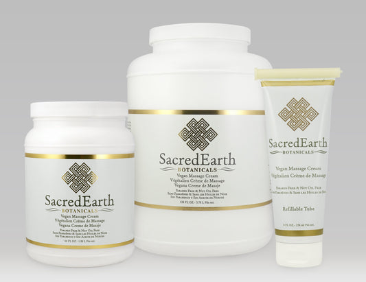 SacredEarth Botanicals® Vegan Massage Cream