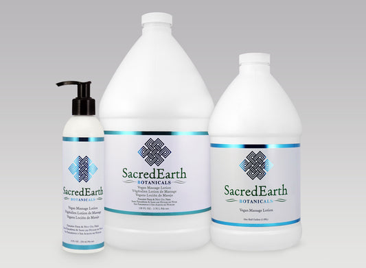 SacredEarth Botanicals® Vegan Massage Lotion