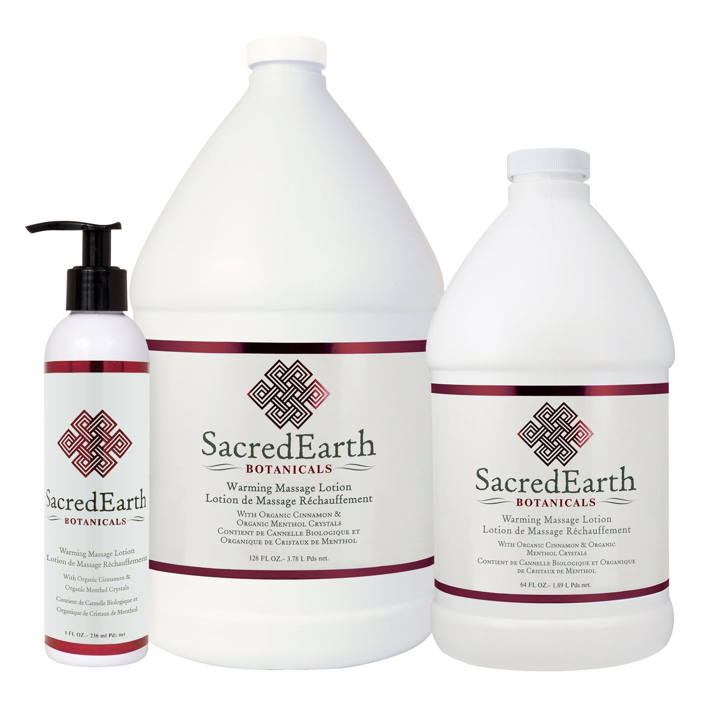 SacredEarth Botanicals® Warming Massage Lotion