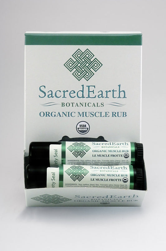 SacredEarth Botanicals® Organic Muscle Rub